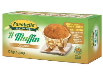 Farabella muffin classico 3 pezzi da 45 g