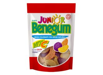Benegum junior vita c caramelle gele' con succo di frutta e vitamina c 90 g