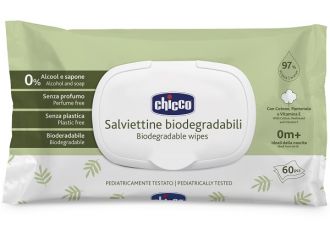 Chicco salviette bio 60 pezzi plaque