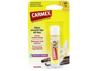 Carmex balsamo labbra vaniglia spf15 4,25 g
