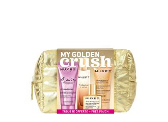 Nuxe trousse prodigieux 2026 1 wash hair prodigieuse 30 ml + 1 huile prodigieuse 10 ml + 1 prodigeux le parfum 15 ml + 1 shower gel progigeux 30 ml