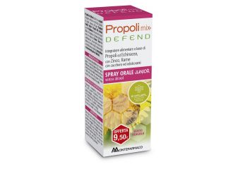 Propoli mix defend spray junior 30 ml senza glutine senza alcol gusto fragola