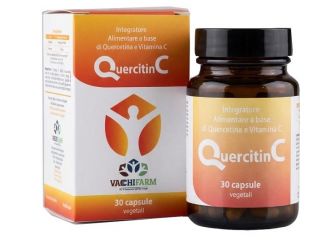 Quercitinc 30 capsule senza glutine e lattosio