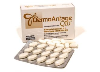 Dermoantage q10 60 compresse senza glutine naturalmente senza lattosio