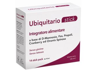 Ubiquitario 14 stick pack da 10 ml senza glutine senza lattosio