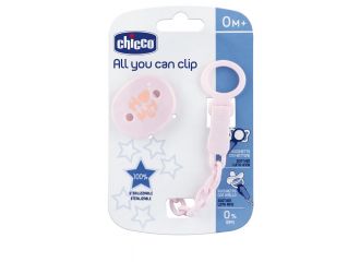 Chicco clip universale rosa