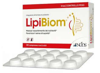 Lipibiom 30 compresse masticabili senza glutine senza lattosio