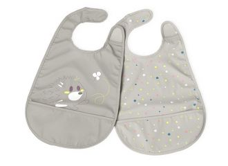 Chicco bavaglina pappa neutro 6m+ 2 pezzi