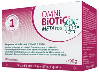 Omni biotic metatox 30 bustine 3 g senza glutine senza lattosio