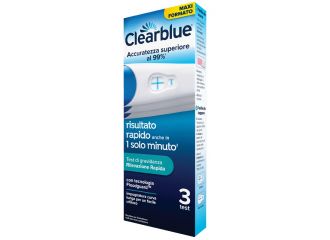 Clearblue test gravidanza rilevazione rapida 3 pezzi