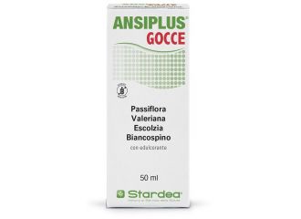 Ansiplus gocce 50 ml senza glutine con edulcorante senza alcol