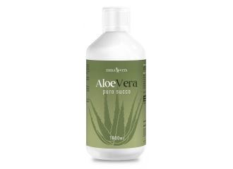 Aloe vera puro succo 1000 ml senza glutine naturalmente privo di lattosio