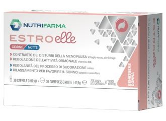 Estroelle giorno & notte 30 capsule + 30 compresse senza glutine e lattosio