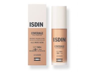 Coverage 4,0 golden spf50+ fondotinta con protezione molto alta 30 g