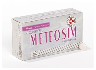 Meteosim 40 mg compresse masticabili