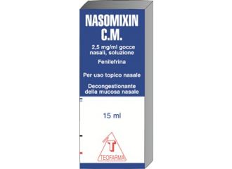 Nasomixin c.m. 2,5 mg/ml gocce nasali, soluzione