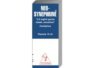 Neo–synephrine 2,5 mg/ml gocce nasali, soluzione