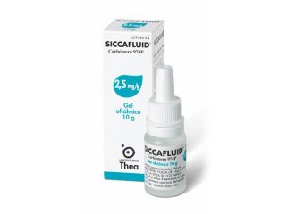 Siccafluid 2,5 mg/g gel oftalmico