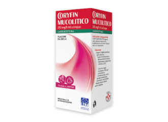 Coryfin mucolitico 250 mg/5 ml sciroppo