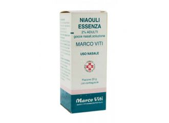 Niaouli essenza marco viti gocce nasali, soluzione