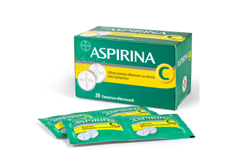 Aspirina 400 mg 20 compresse effervescenti con vitamina C