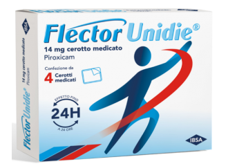 Flector unidie 14 mg 4 cerotti medicati