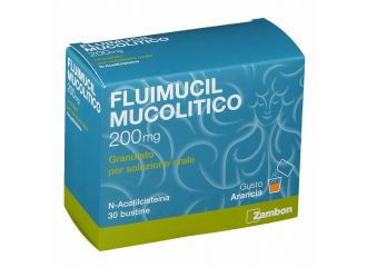 Fluimucil mucolitico 200 mg