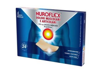 Nuroflex dolori muscolari e articolari, 200 mg cerotto medicato