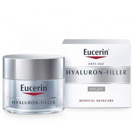 Eucerin crema hyaluron-filler notte 50 ml