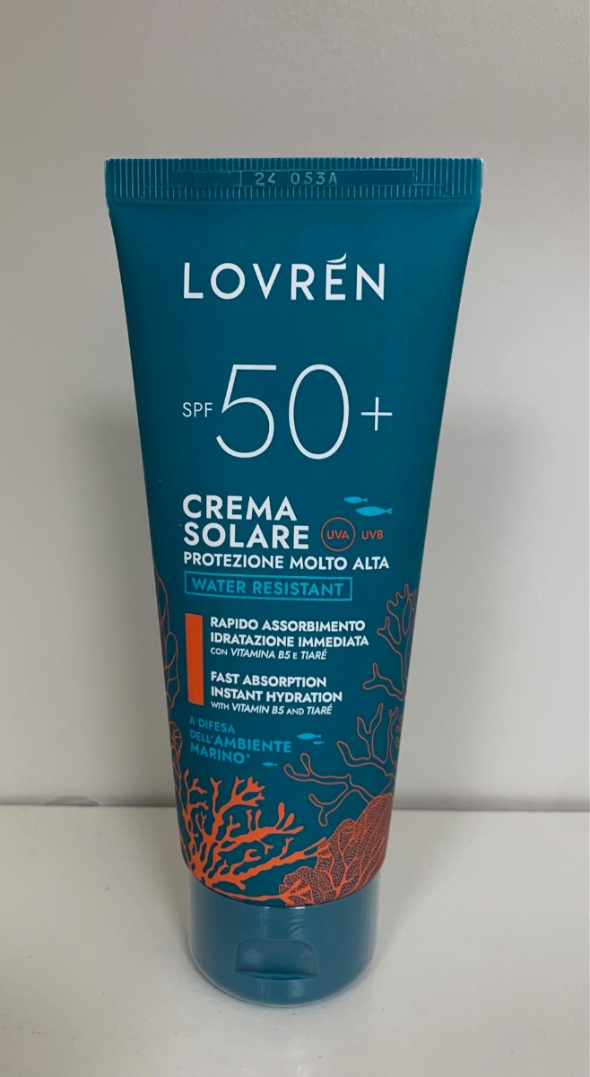 Lovren solaire crema solare spf50+ 100 ml