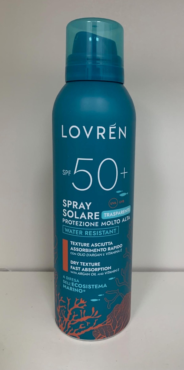 Lovren solaire spray solare spf50+ 150 ml
