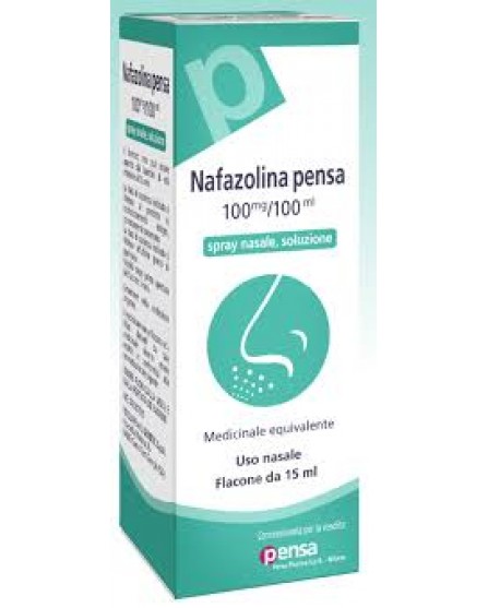Nafazolina pensa 100 mg/100 ml spray nasale, soluzione