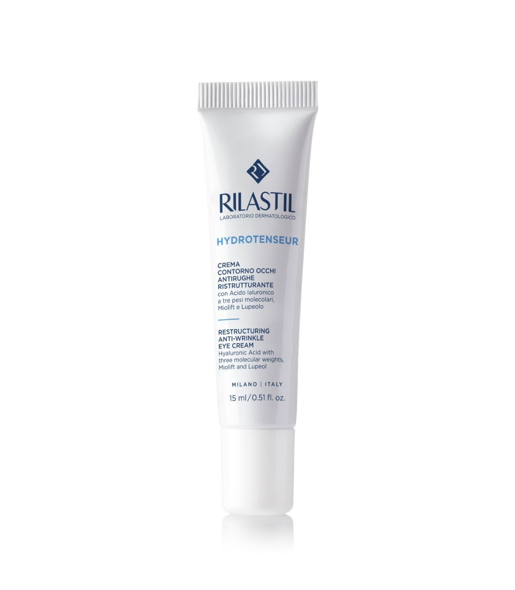 Rilastil hydrotenseur crema contorno occhi antirughe ristrutturante 15 ml