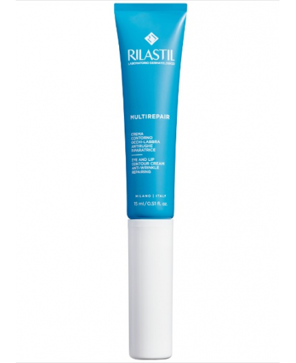 Rilastil multirepair contorno occhi labbra nuova formula 15 ml
