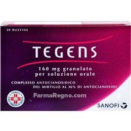 Tegens soluzione orale 20 bust