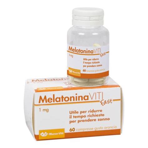 Melatonina Viti Fast 1 mg Integratore Per il Sonno 60 Compresse