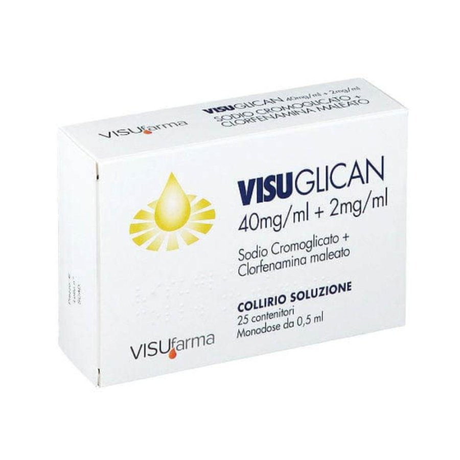 Visuglican 40mg/ml + 2mg/ml collirio, soluzione